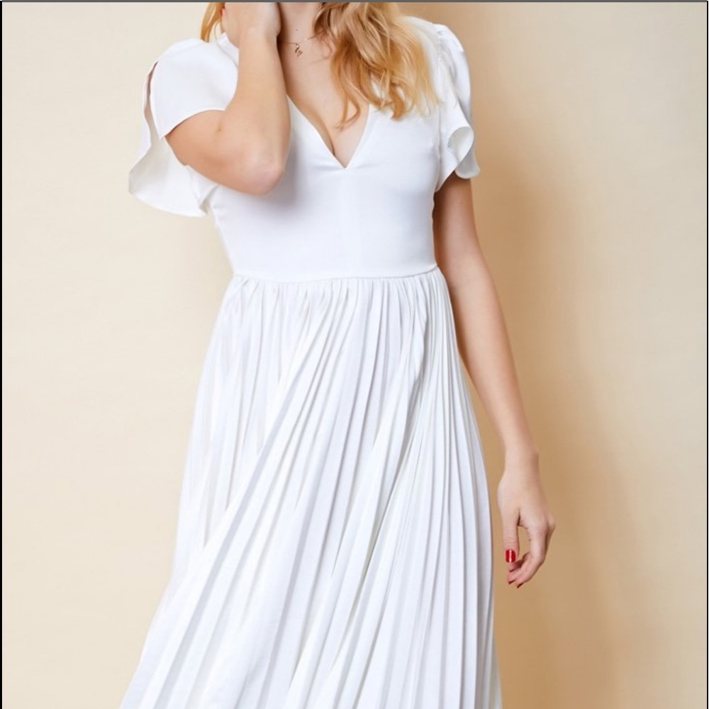 NWT Sister Jane Marilyn Pleated Maxi Dress